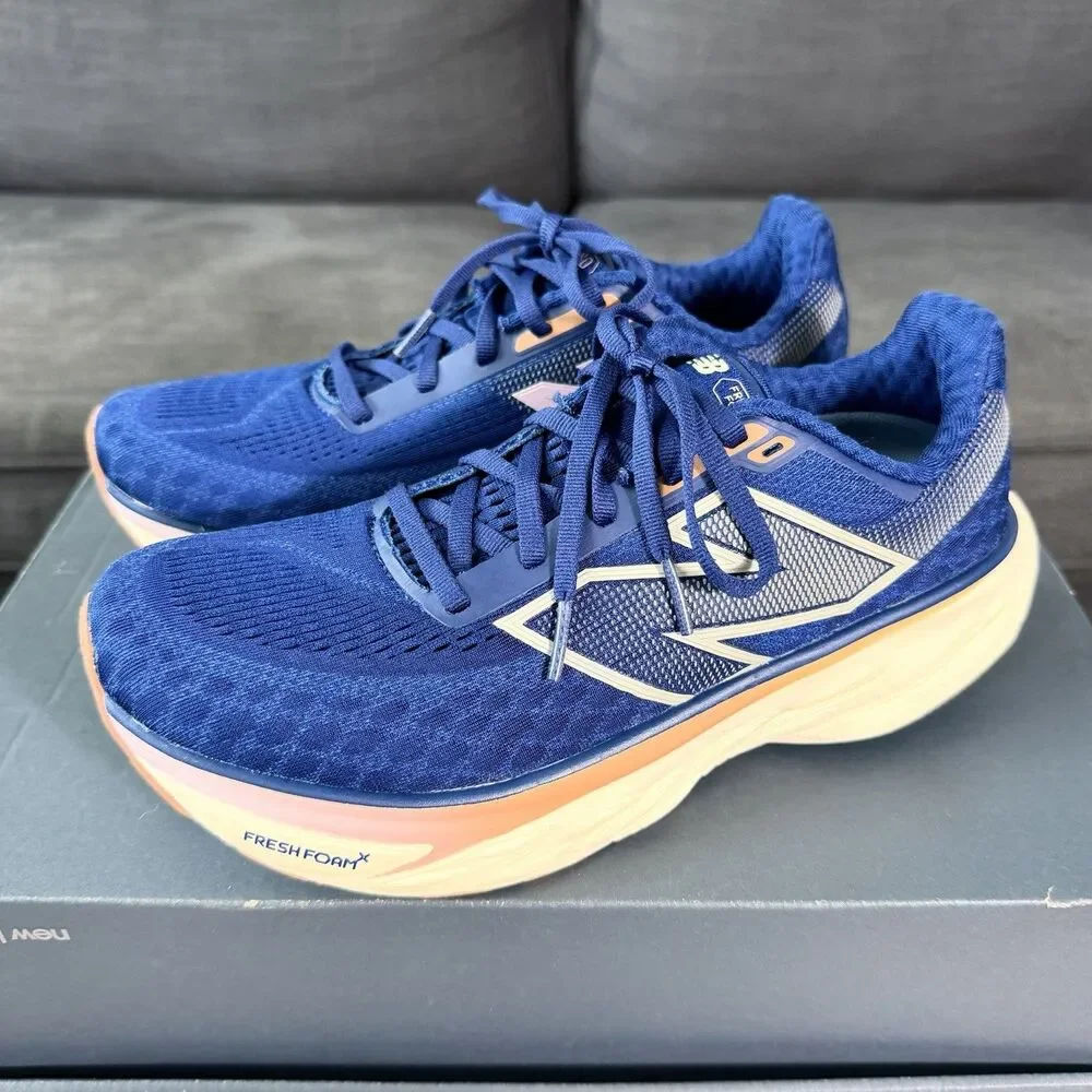 New Balance Fresh Foam X 1080v14 Navy Blue Running Shoes Women's Size 8.5